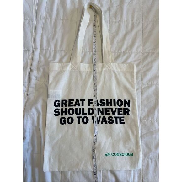 H&M CONSCIOUS REUSABLE TOTE BAG - Picture 8 of 9